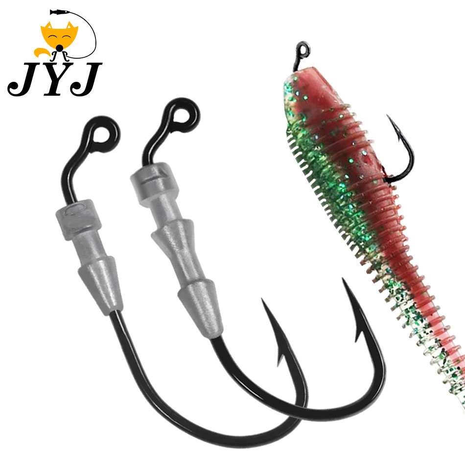 Fishing Hook Assortment - WODJYJ 10 stuks 0.6g 1g vissende