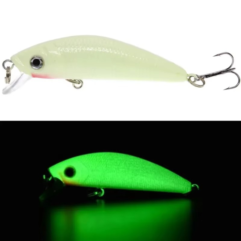 Fishing Hook Treble - 2 Stuks 3D Lichtgevende Nacht Visaas