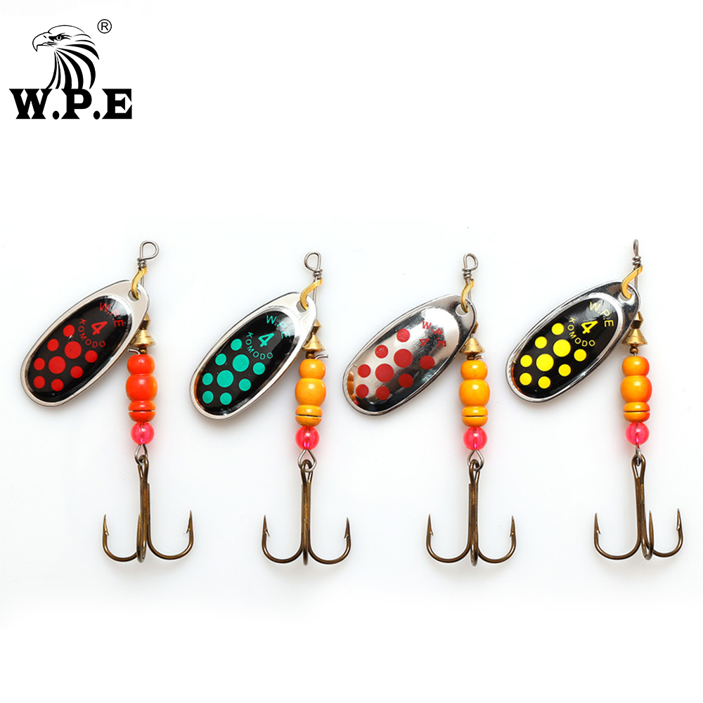 Fishing Hook Treble - W.P.E Gloednieuwe Spinner Lokken 1 stks