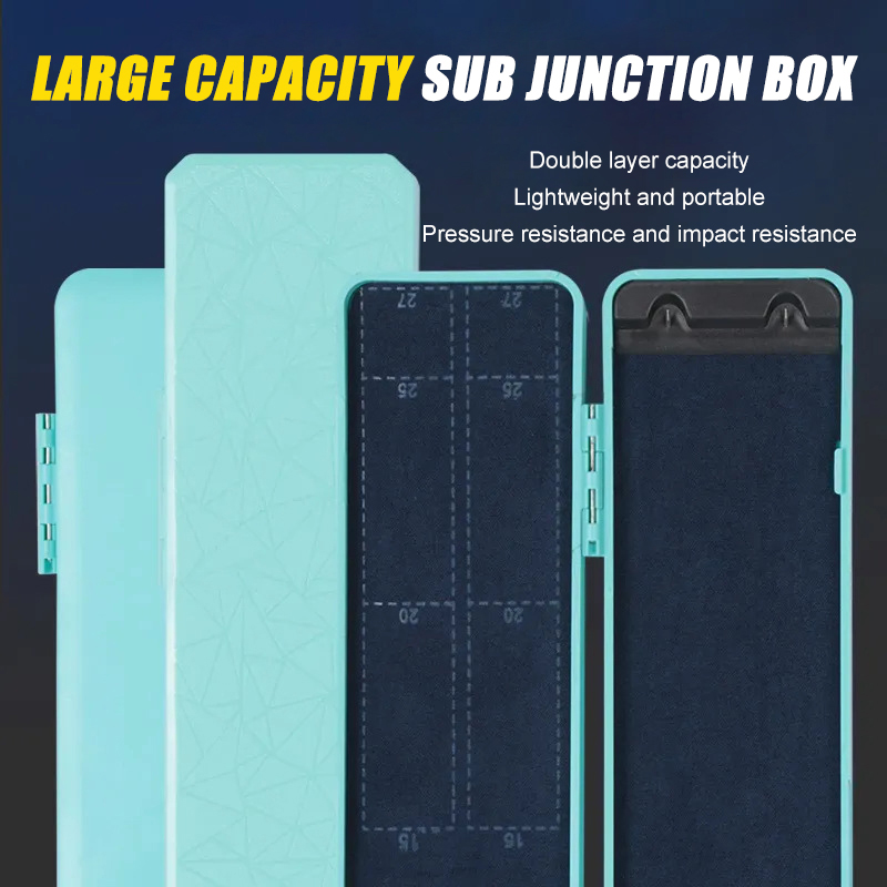 Fishing Hook Box - Mini-kabelbox Eenvoudige viskist voor competitief vissen
