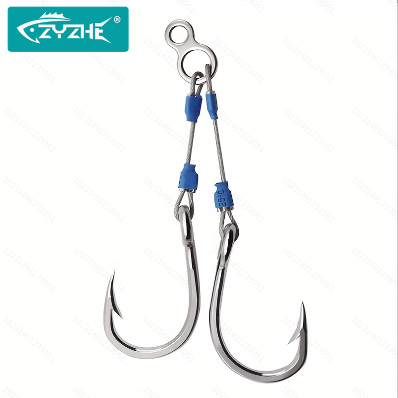 ZYZHE Staal Draad Jig Assist H - Fishing Hook Assortment recensie en prijs