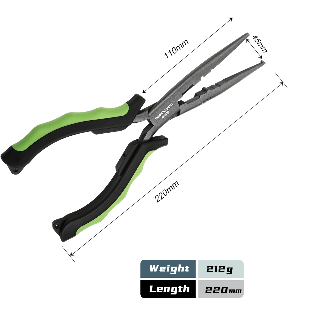 JIGGINGPRO Lange Neus Visserij - Fishing Hook Remover recensie en prijs