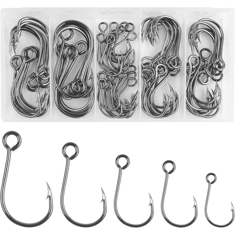 70 Stuks Vissen Inline Enkele  - Fishing Hook Assortment recensie en prijs