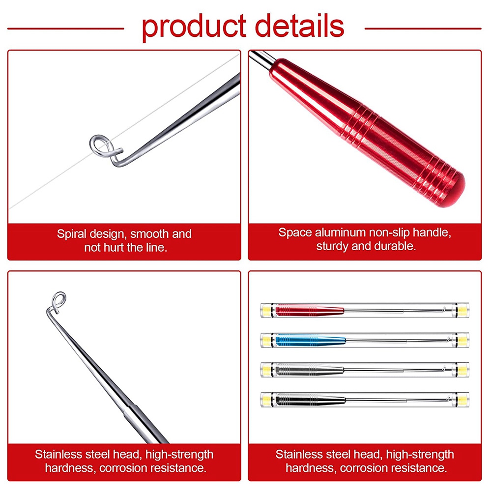 【NIEUW B63C】 4-delige vishaakv - Fishing Hook Remover recensie en prijs